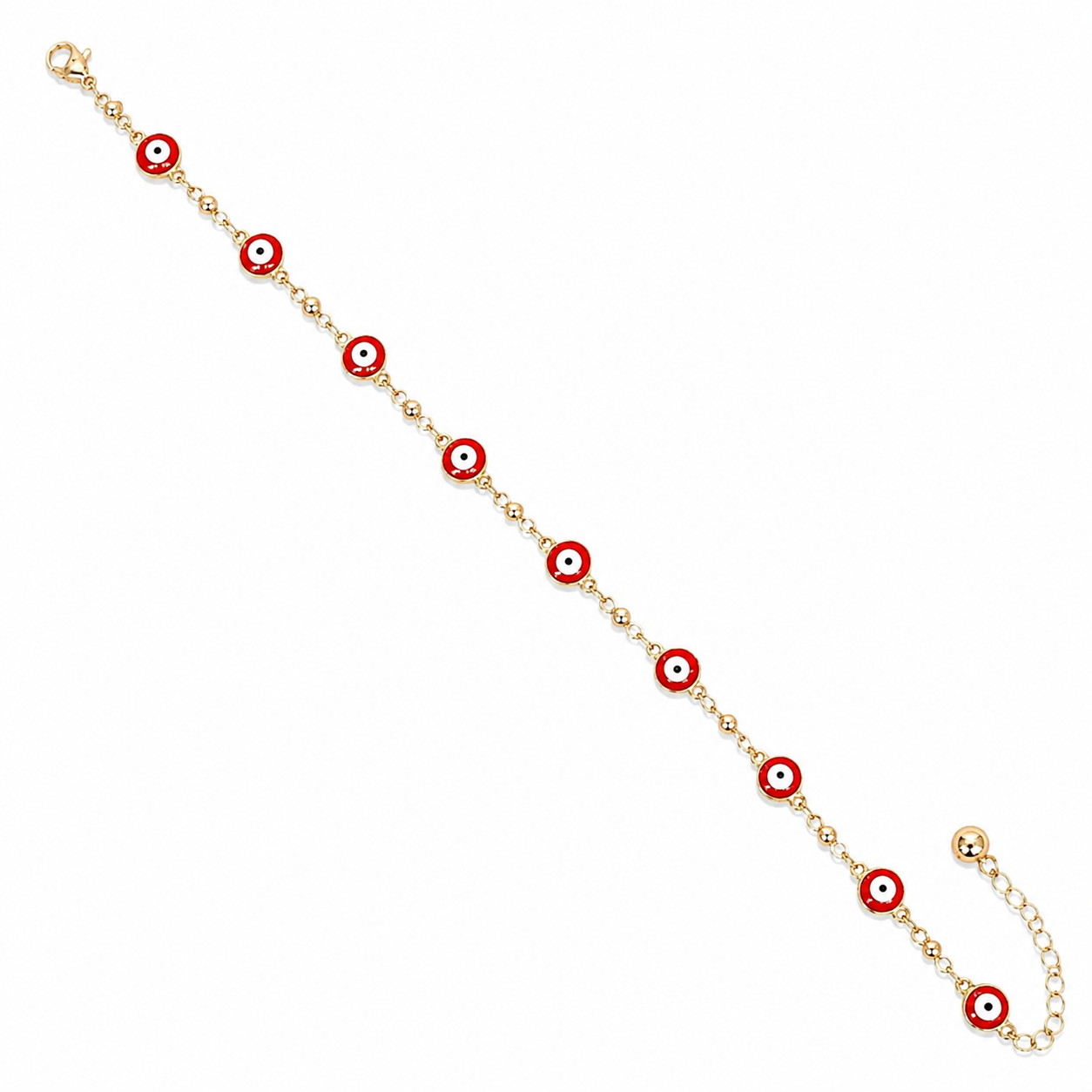 Red Evil Eye Anklet