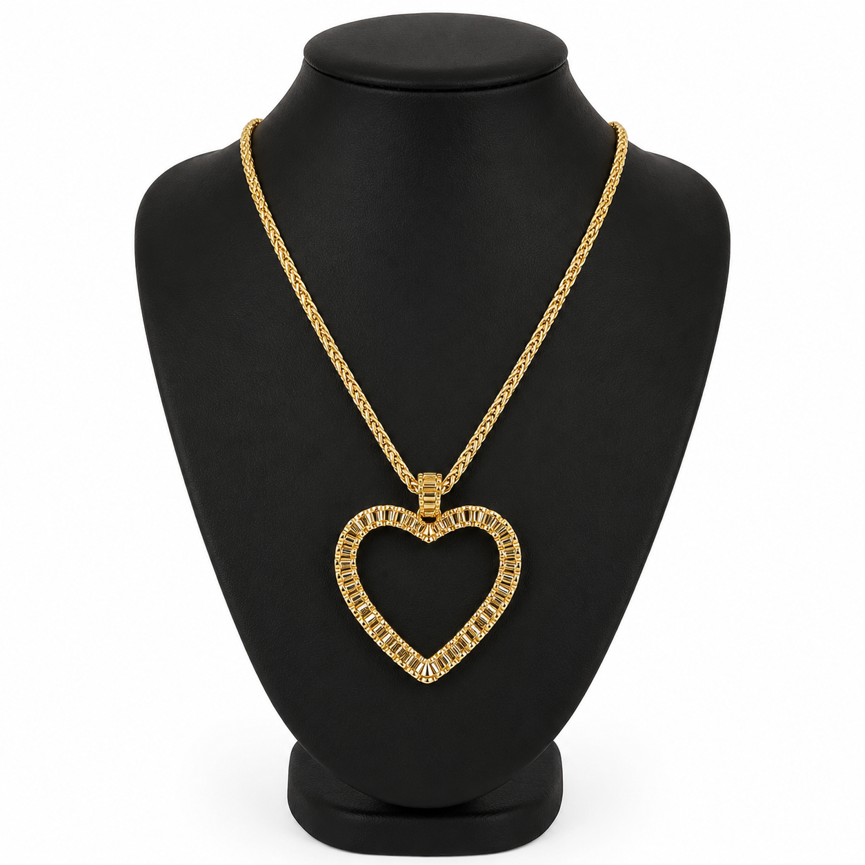 Rolex Heart Necklace