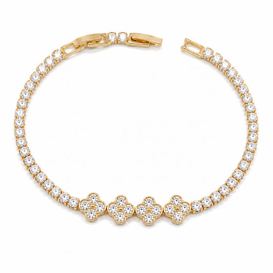 Fleur Tennis Bracelet