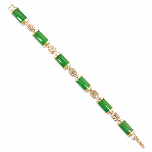 Jade Princess Tennis Bracelet