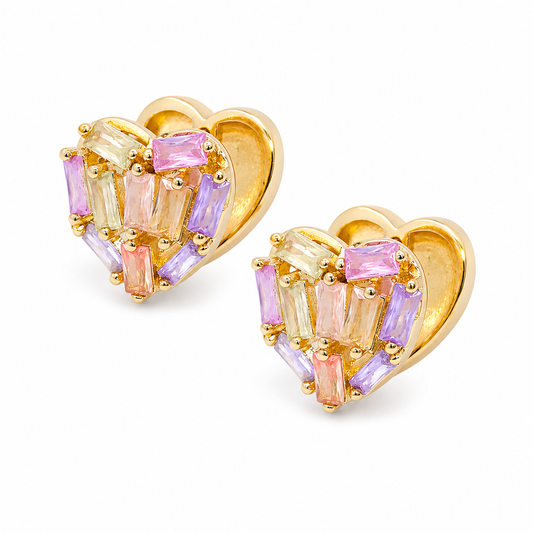 Nova Heart Earrings