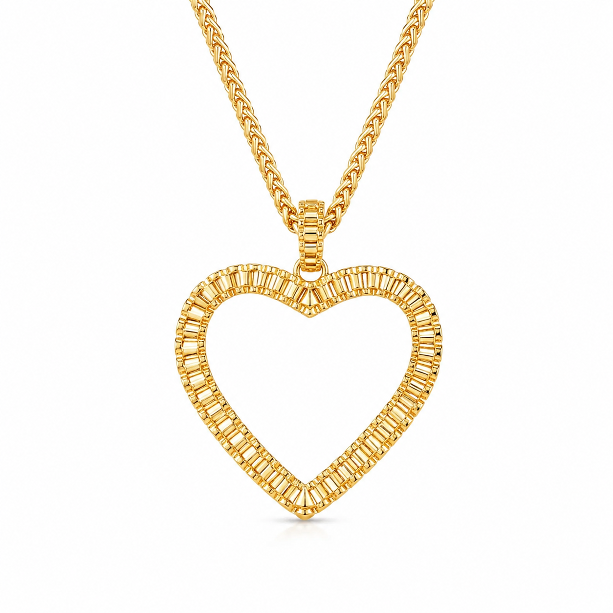 Rolex Heart Necklace