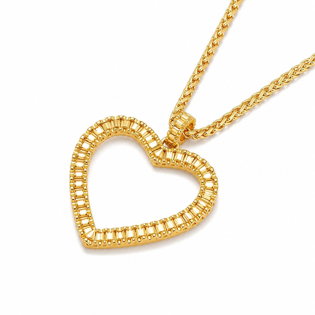 Rolex Heart Necklace