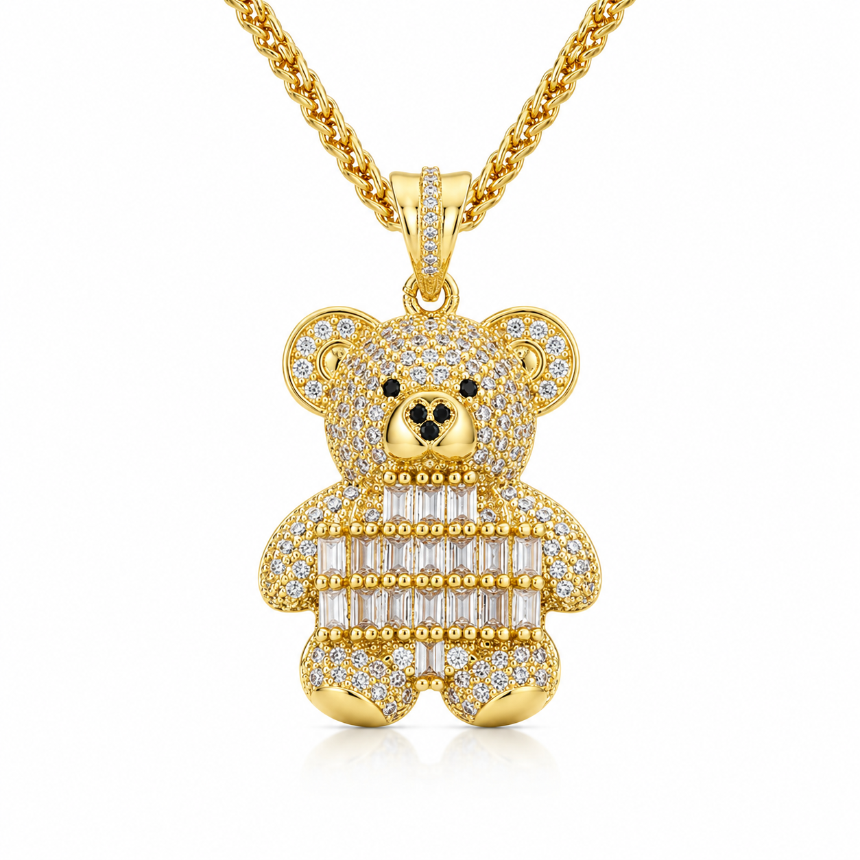 Iced Out Teddy Necklace